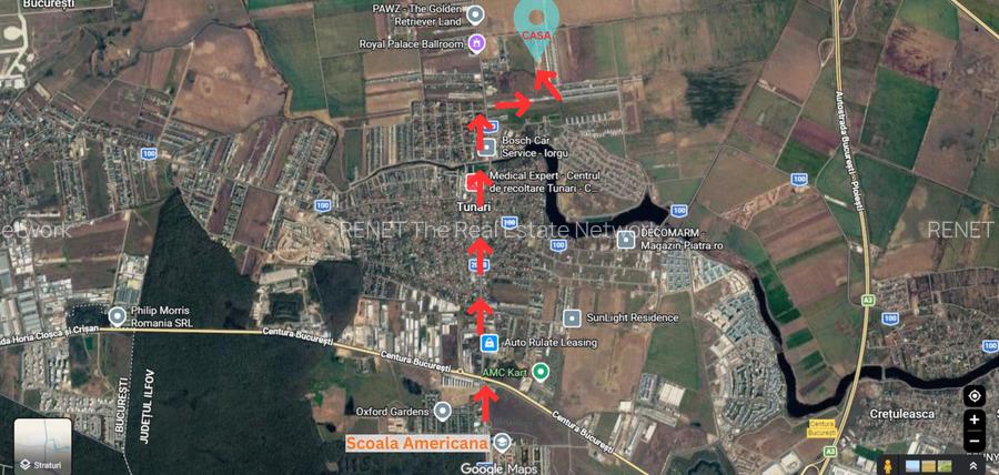 Casă nouă individuală. Parter. Complex rezidențial. Tunari. - 3