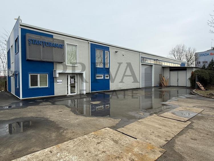Hala industriala cu birouri, 500 mp utili, Torontal