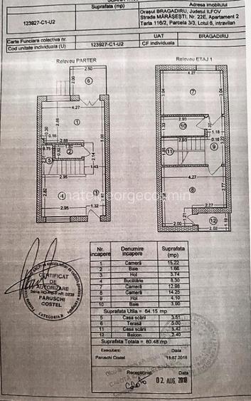 Casă înșiruită în Bragadiru, 3 camere, mobilată, cu curte proprie - 11