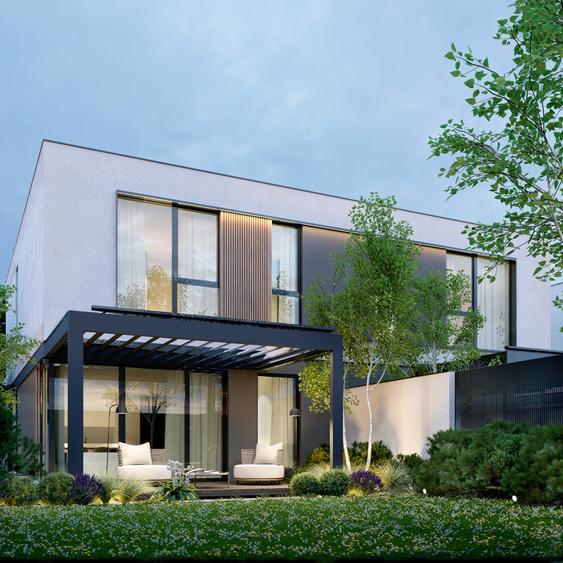 Promovam teren 440 mp după Mehala și proiect duplex inclus asfalt doua parcele