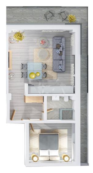 UP Boutique - Pipera Voluntari - APARTAMENT 2 CAMERE finisaje LUX