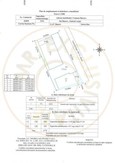 0% Comision-Inchiriere Hala noua zona Bascov la DN 7C