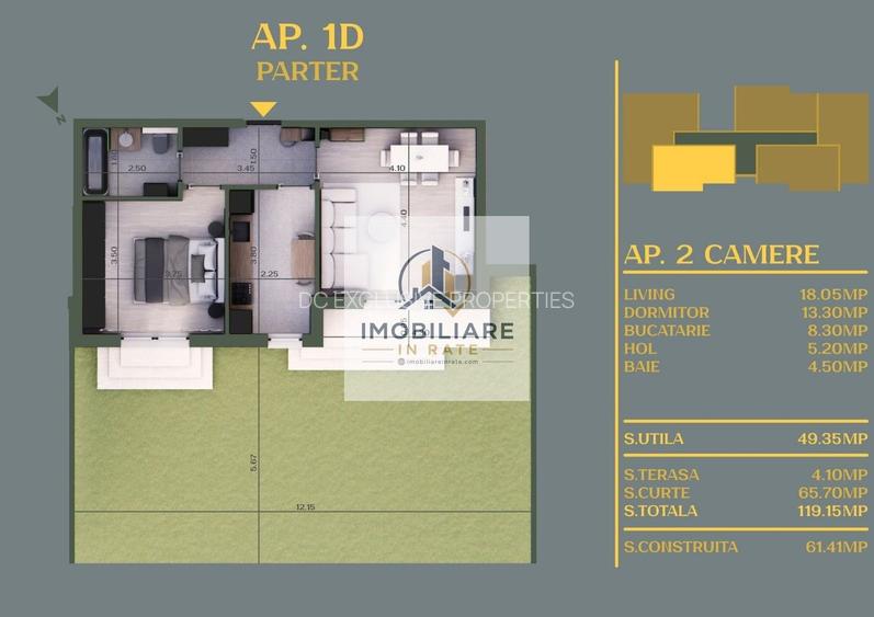 Apartament + Curte I 120 MP I Rate Direct La Dezvoltator pe 5 Ani - 5
