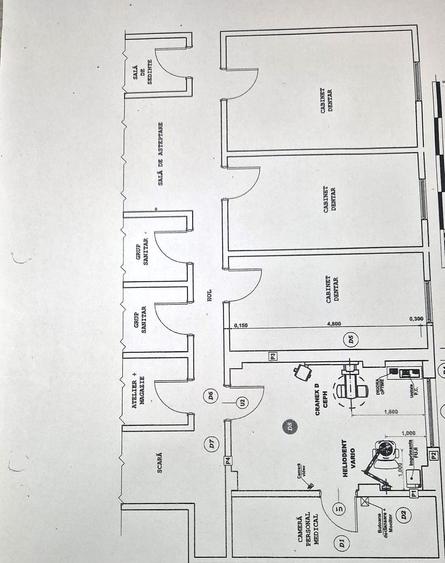 De Vânzare: Cabinet Medical 20 mp – Galați, Mazepa 1
