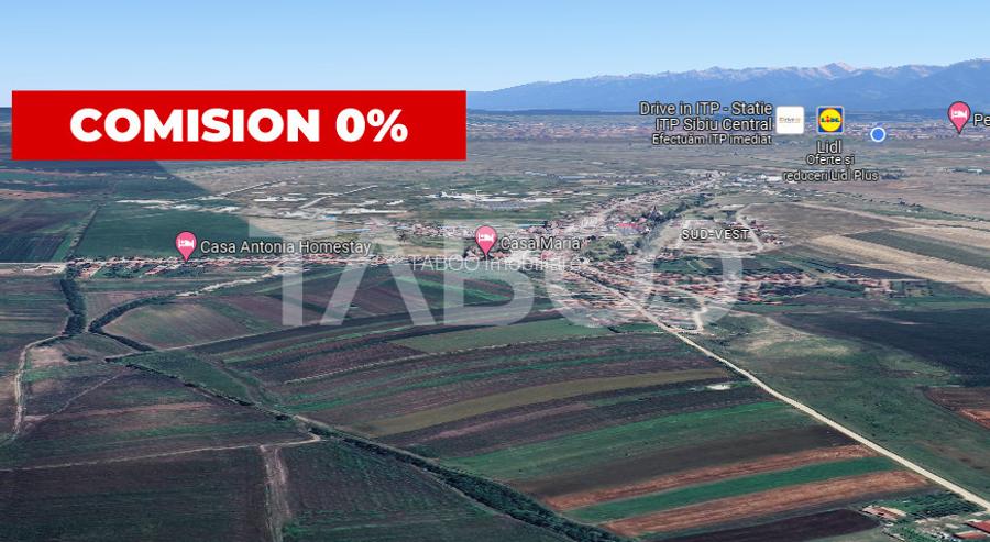 Oportunitate investitie Comision 0%  28000 mp in Sura Mica Sibiu - 2