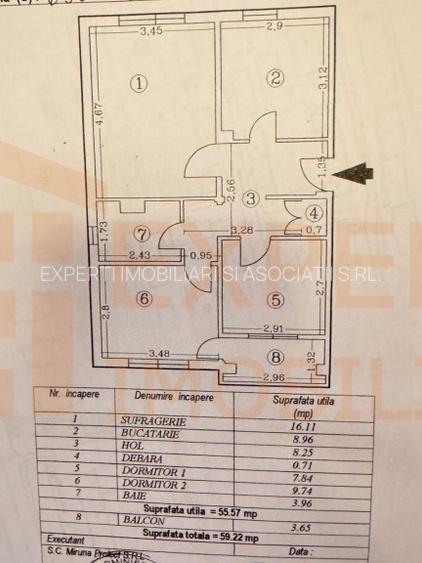 Apartament 3 camere de vânzare | Poarta 6 | Constanța | Mobilat/Nemobilat - 20