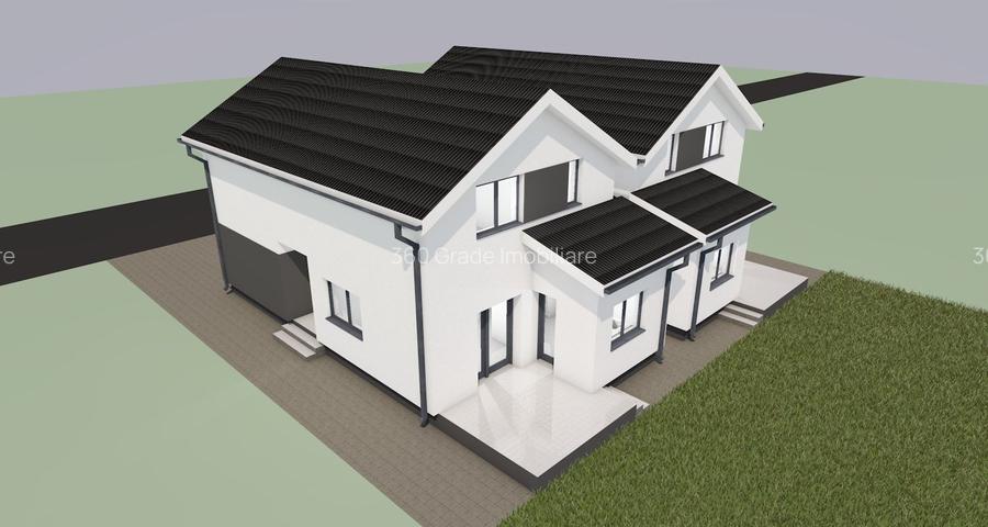 Duplex modern în Moșnița Nouă Comision 0% - 3