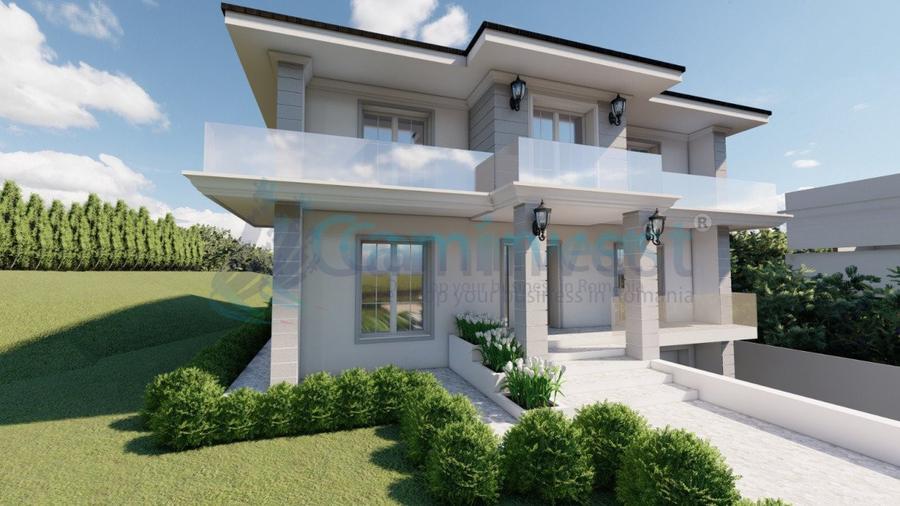 Teren intravilan de vânzare 900 mp cu proiect de casă, zona Dealuri Oradea