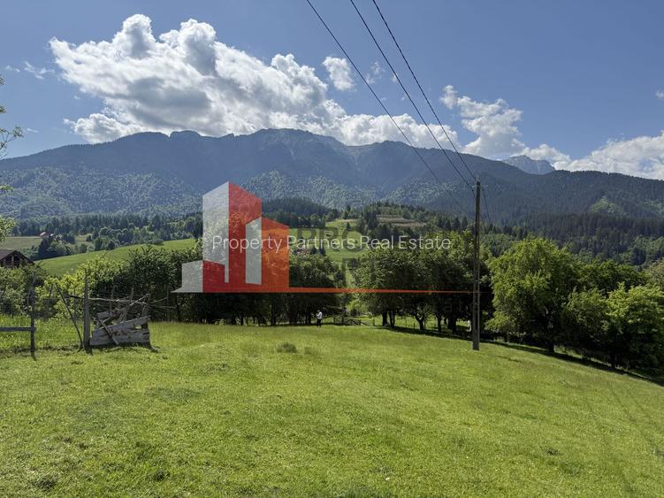 Teren cu priveliște spectaculoasă în Bran – Sohodol