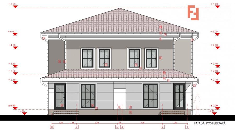 Duplex 4 camere, Sacalaz - Proiect nou