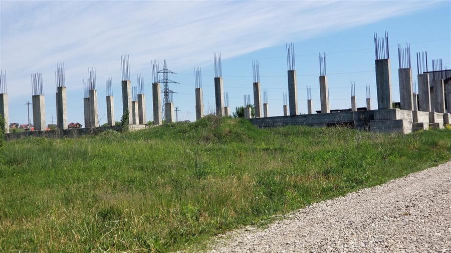 Investitie | Teren 6500 mp fundatie turnata si Autorizatie de Constructie!