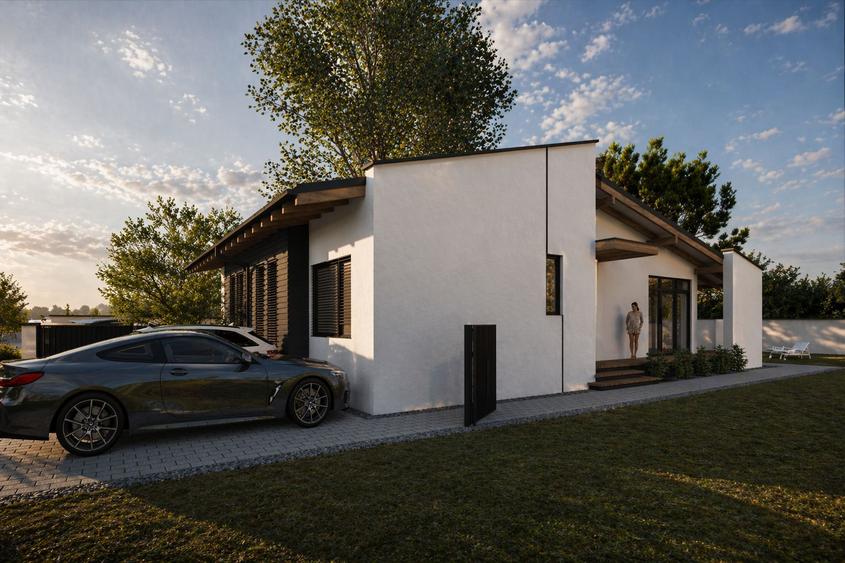 Duplex pe parter –  teren generos. Comision 0%