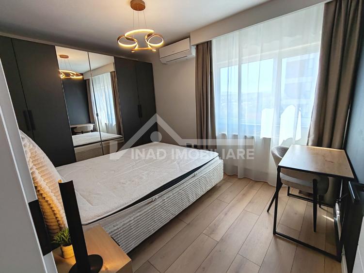 Apartament cu 2 camere, mobilat modern, parcare, Strada Tineretului
