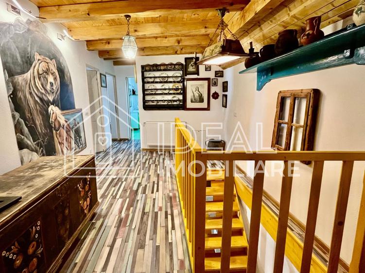 Casă 4 camere | stil rustic | Comuna Sadu, Sibiu