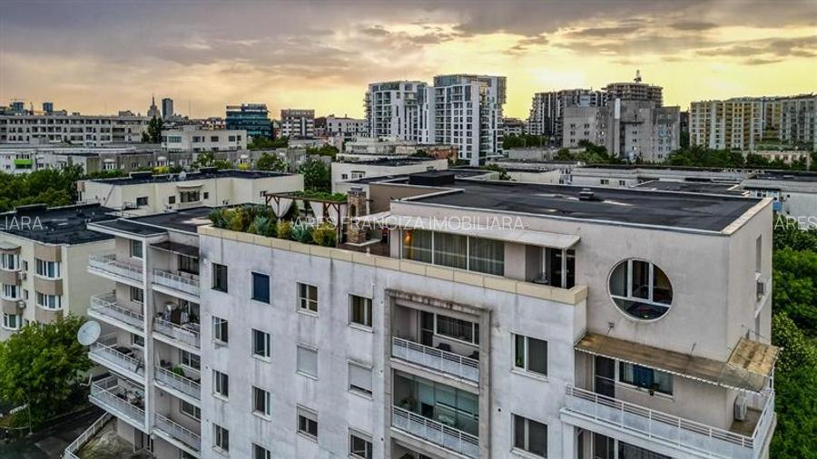 AVIATIEI  HERASTRAU,PENTHOUSE, 4 CAMERE, 258 MP, TERASA 110 MP, PANORAMIC VIEW - 36