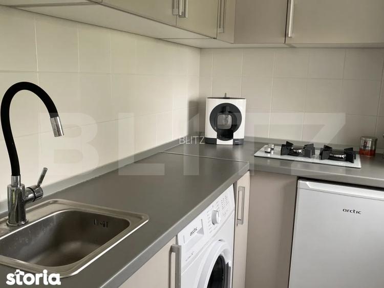 Apartament cu 2 camere, mobilat modern, 32 mp, Andrei Muresanu - 4
