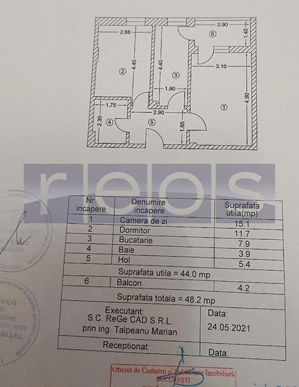 De vanzare 2 camere | Loc de parcare inclus | Zona Pallady