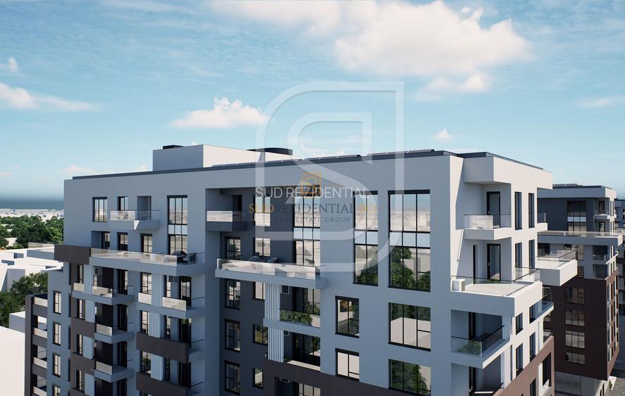 Garsoniera langa metrou Aparatorii Patriei, terasa 30 mp, imobil nou - 10