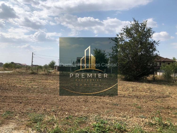 Teren de vanzare Mogosoaia 752 mp utilitati complete deschidere 29.56 - 3