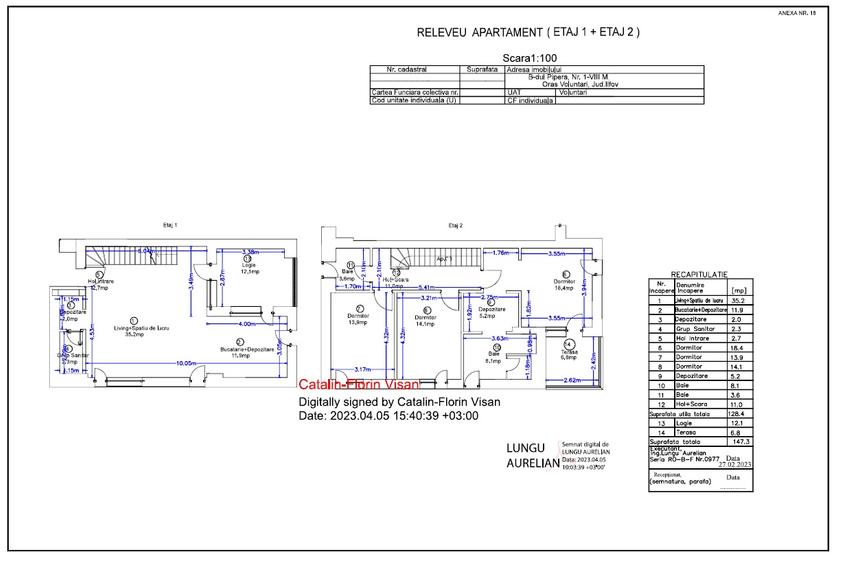 Inchiriere - duplex - parkview 4 camere  - Avalon Estate-Pipera - 1