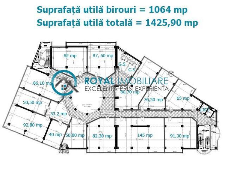 Royal Imobiliare - inchirieri spatii birouri, zona Vest