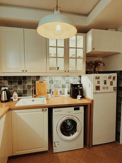 Apartament 2 camere Floreasca zona parc Verdi demisol bloc 2001 mobilat modern - 7