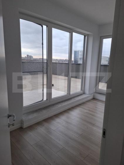 Penthouse cu 3 camere, 90,5 mp, terasa de 80,3 mp, Zona Torontalului-Boxa cadou