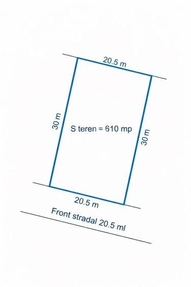 Teren 601 mp de vanzare pentru duplex Timisoara zona Torontalului