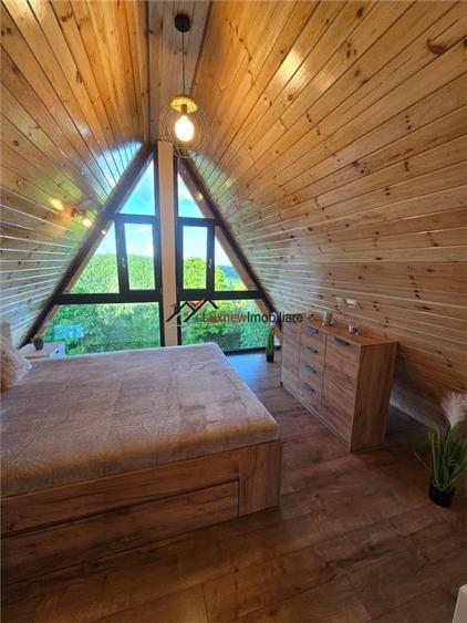 Cabana A-Frame premium – confort, natură și intimitate!