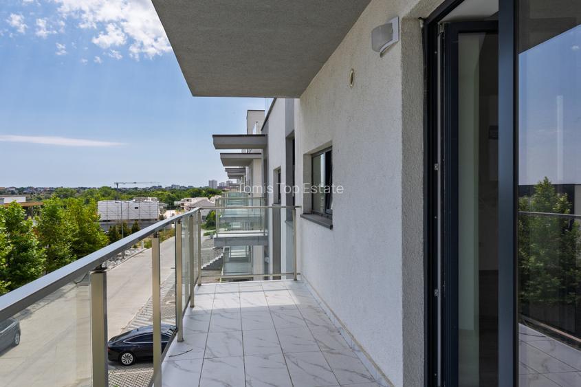 Apartament 3 camere la etajul 2 | Terasa privata 70m | Vedere frontală spre Lac - 3