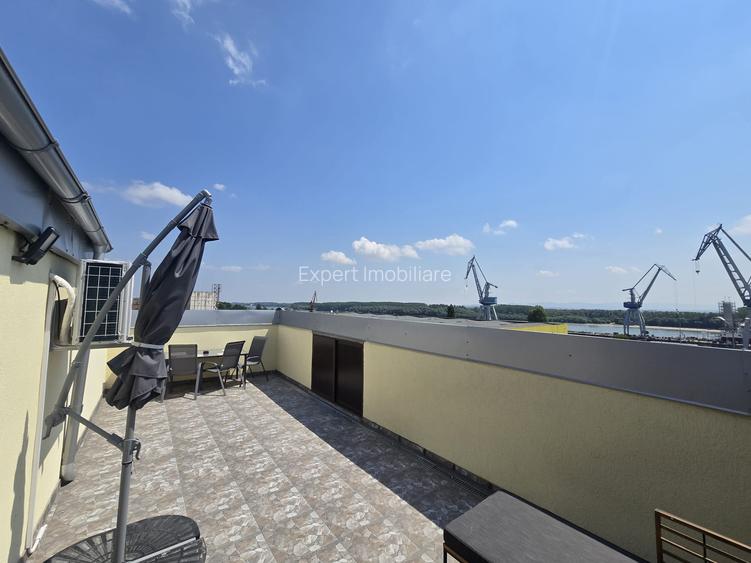 Duplex cu terasă spectaculoasă de 28 mp | Bloc 2019 | Mobilat complet - 9