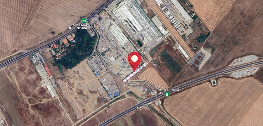 Teren intravilan, 4200 mp, adiacent A0 si Centura Sud