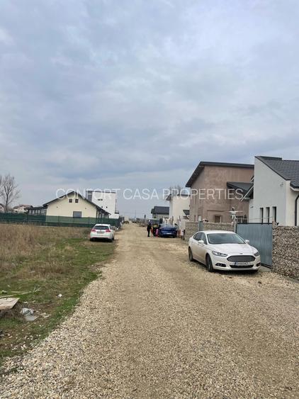 Domnești-Țegheș-teren intravilan 500 mp  gaze la proprietate, curent pe strada - 3