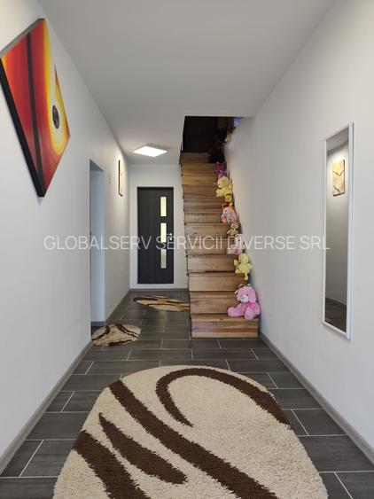 FARA COMISIOANE zona linistita aer curat casa mobilata 3 camere P +M teren 755mp - 8