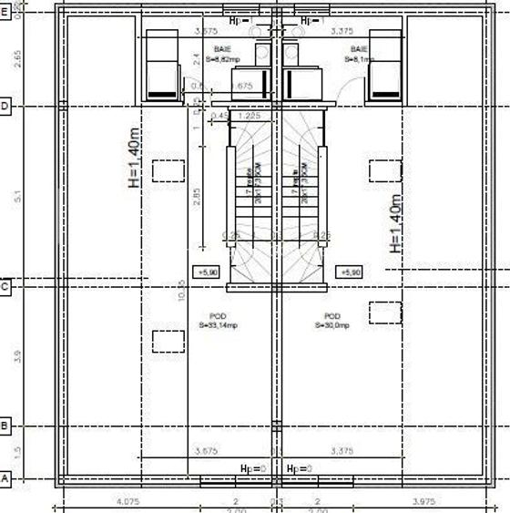 Casa noua , D+P+E+M, cu 5 camere, garaj dublu, in Dambu Rotund! - 15