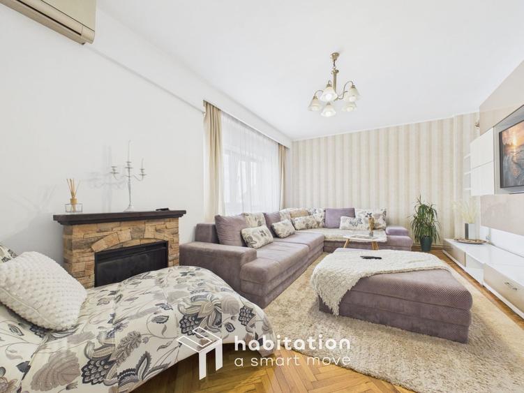 Apartament premium 4 camere | Elisabetin | 2 terase | Șemineu| 100 mp