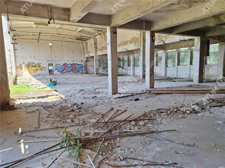 Spatiu cu suprafata de 500 mp si teren de 1159 mp in zona Strand Sibiu