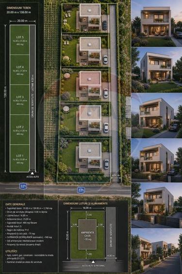 Teren intravilan 1.300 mp | Cazasu | Ideal investiție