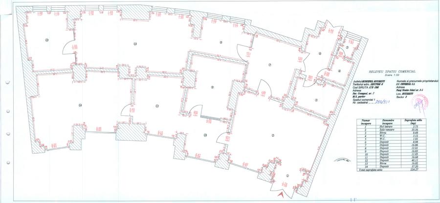 Spatiu comercial de inchiriat Pod Grant direct de la Proprietar