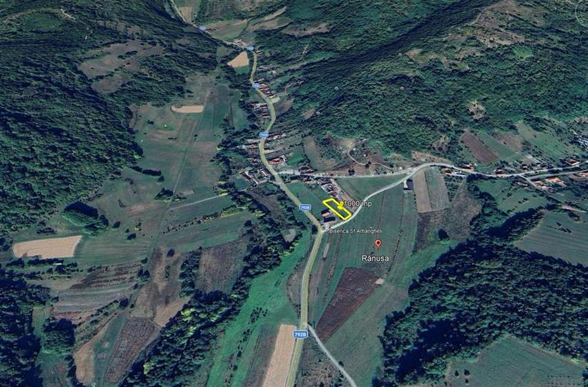 Loc de casa in Ranusa, Jud. Arad 1000 mp
