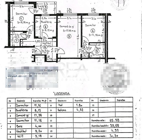 3 camere, et 2/8, 70 mp, bloc 1981-Gorjului