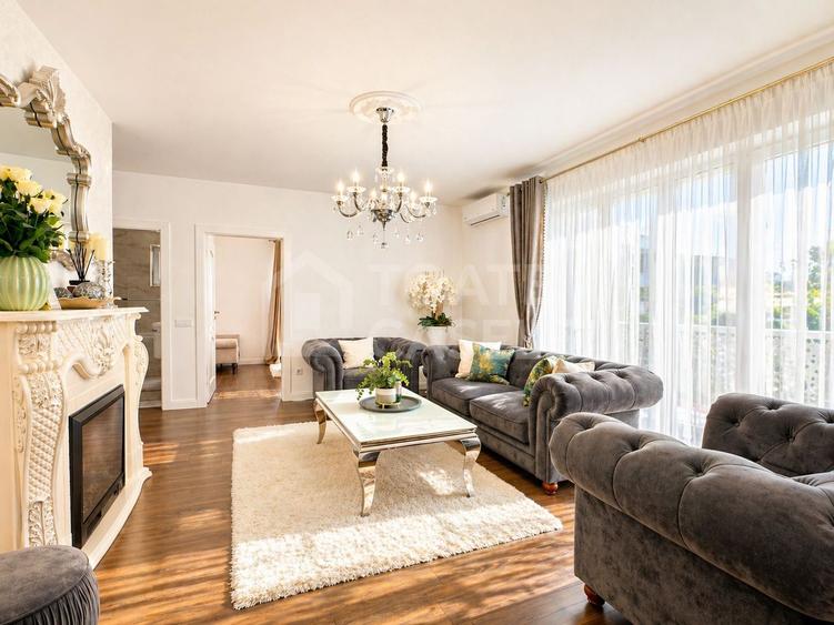 Apartament 3 camere, mobilat, utilat, garaj, zona Vivo