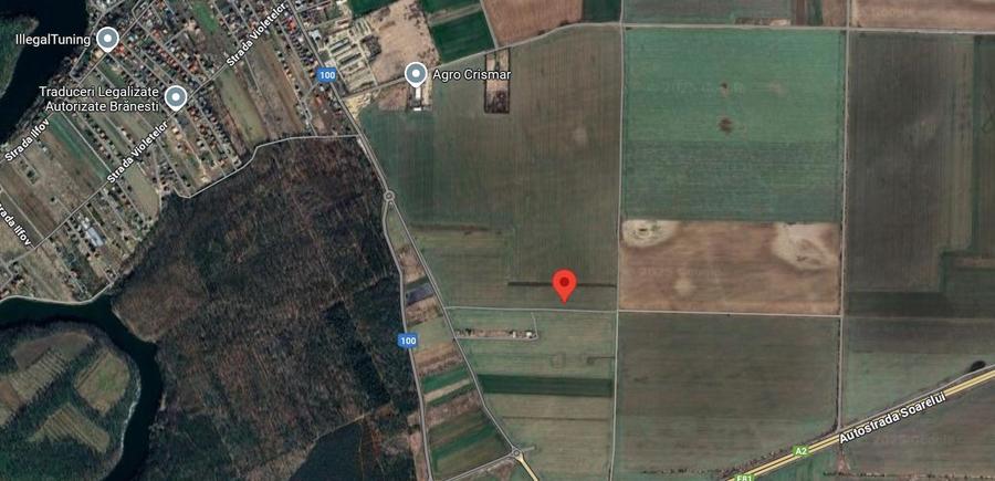 Oportunitate! Teren intravilan 10.128 mp - Destinație mixtă - Brănești