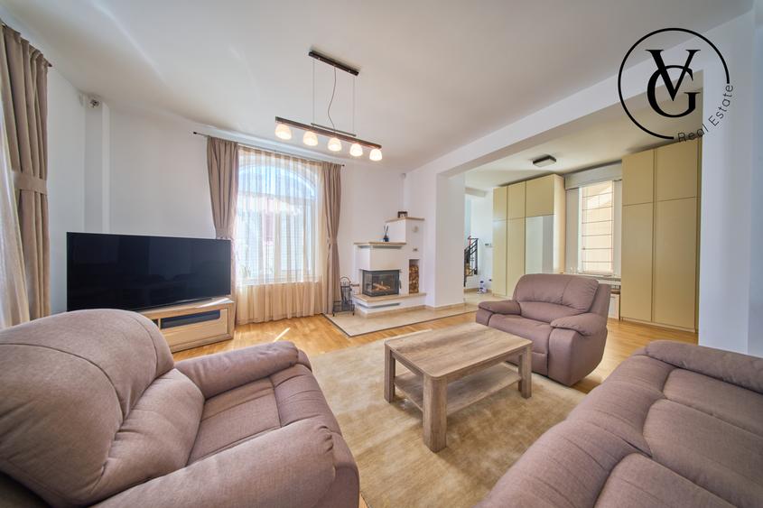 Vilă elegantă cu grădină și terasă – zonă liniștită, Centru