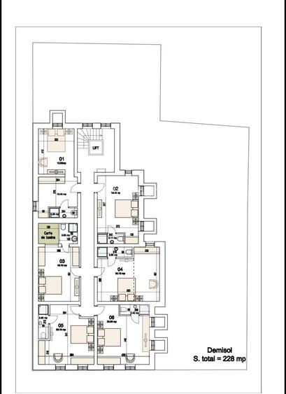 Imobil + teren cu autorizatie si proiect 29 apartamente  Kogalniceanu - Cismigiu - 23