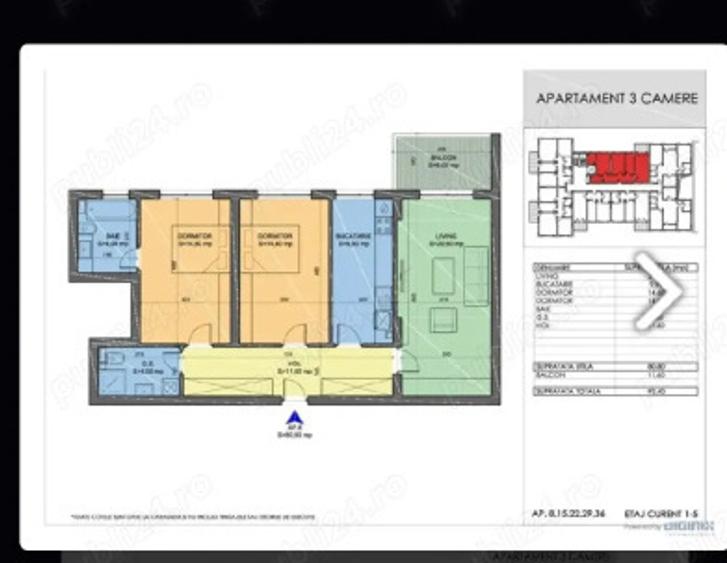 Apartament 3 camere Drumul Binelui