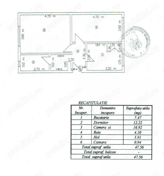 ULTRACENTRAL-2 CAMERE DECOMANDAT  ,CENTRALA GAZ, ETAJ 4