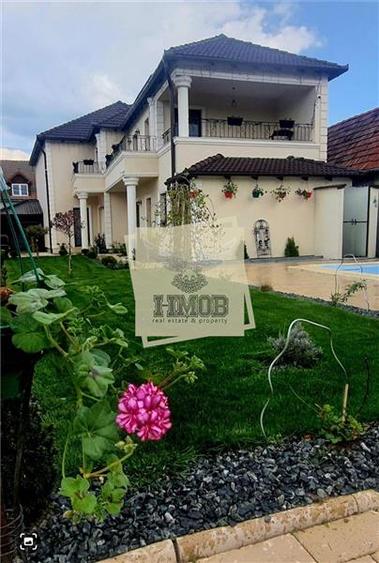 Casa lux 280 mpu 5 camere 5 bai garaj piscina si teren 1200 mp