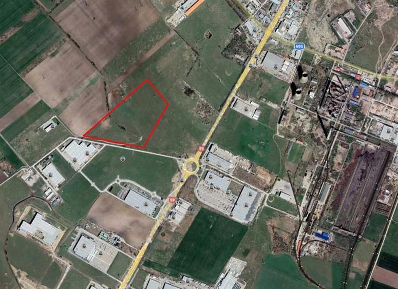 Teren cu PUZ industrial in zona Calea Sagului