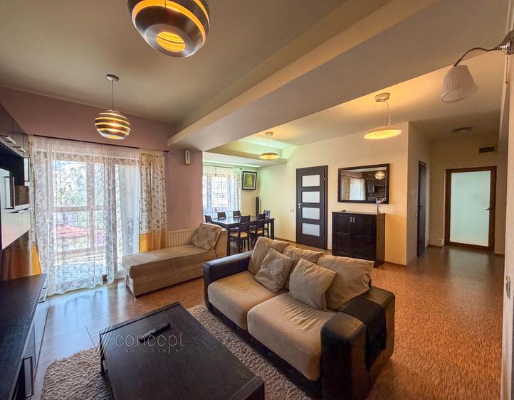 Duplex 4 cam 170 mpc +22 mp terasa | loc parcare | Zona 13 Septembrie - Marriott